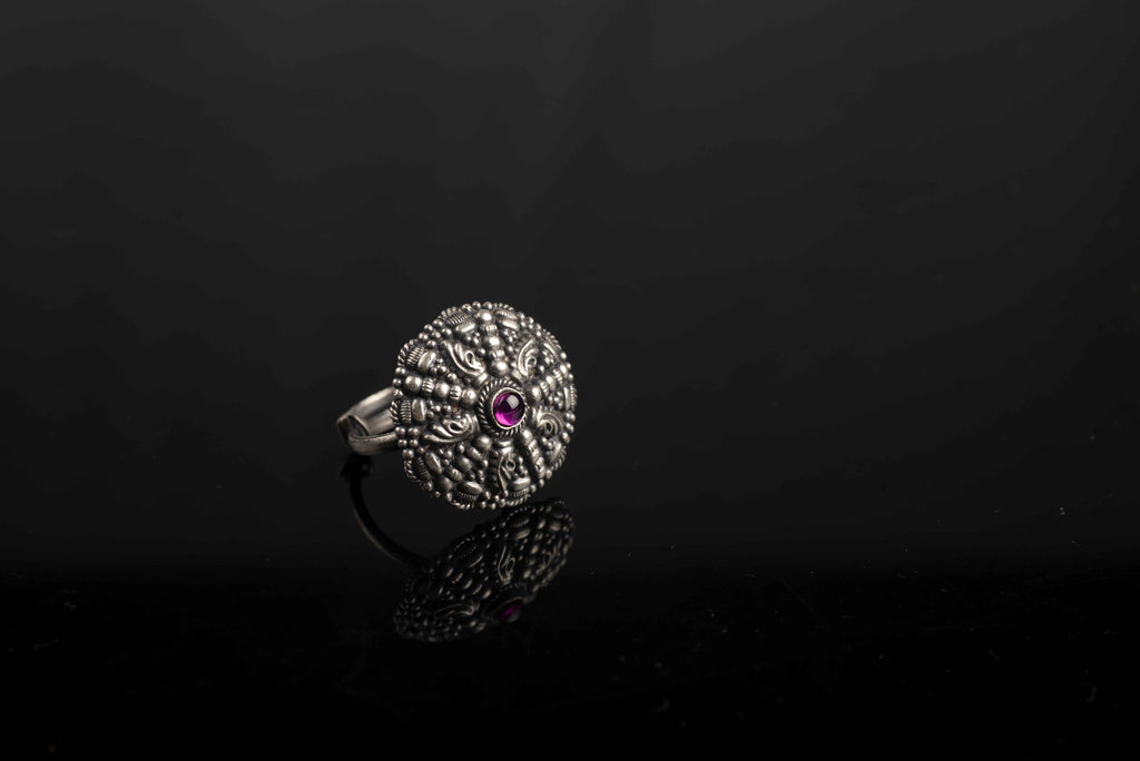 Bloom Ruby Ring