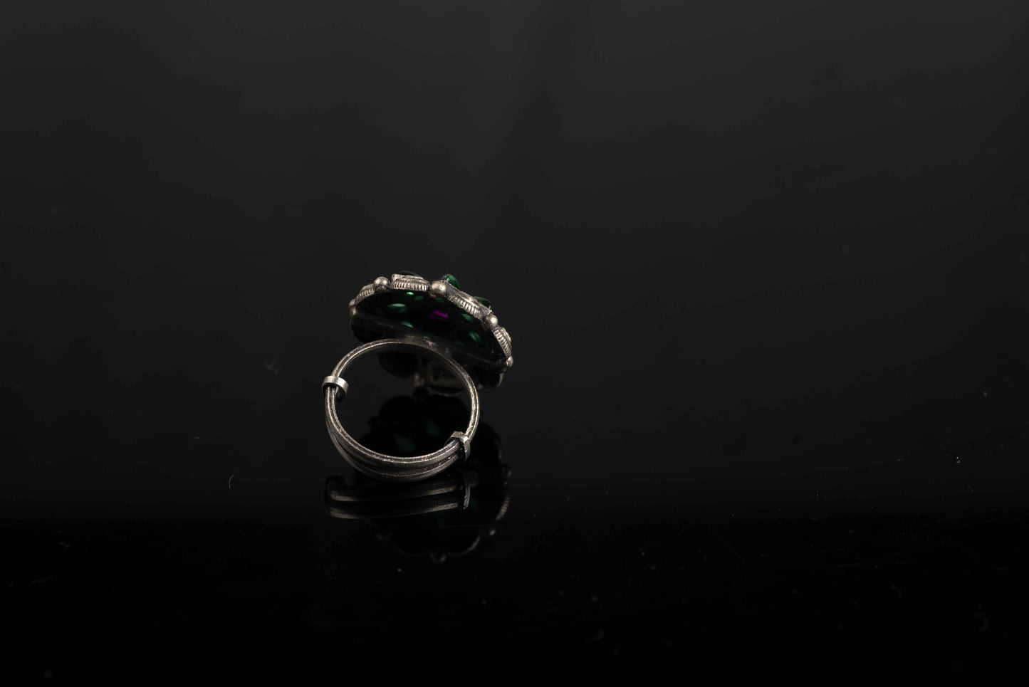 Bloom Ruby Onyx Ring