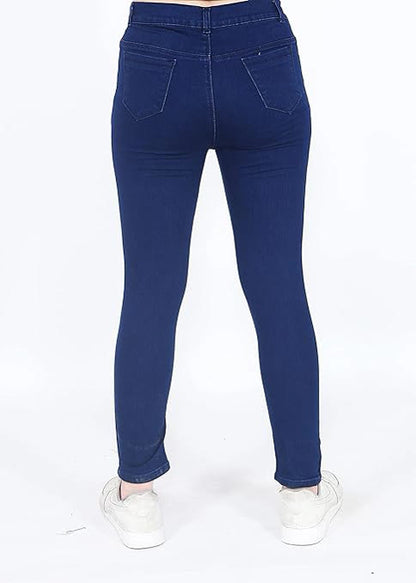 Dark Blue Slim Fit Stretchable Jeans