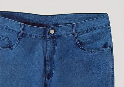 Blue Wide Leg Jeans