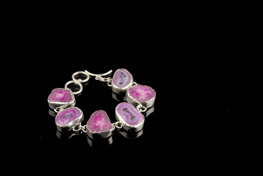 Bracelet with Purple stones