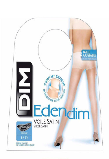 Dim edendim voile satin sheer pantyhose Snazzyway