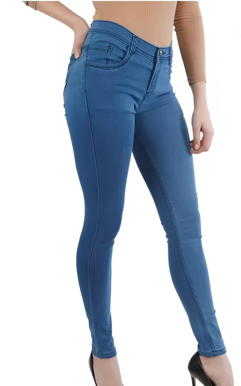 Blue Slim fit Stretchable Jeans