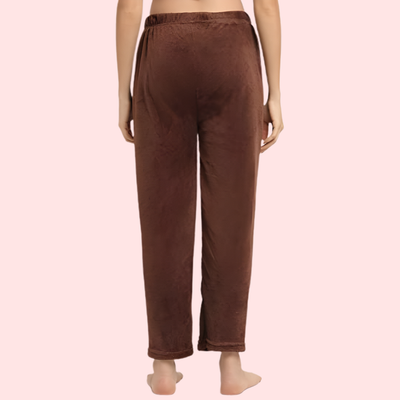 Womens Winter Cozy Warm Soft Fleece Pajama Pack of 2