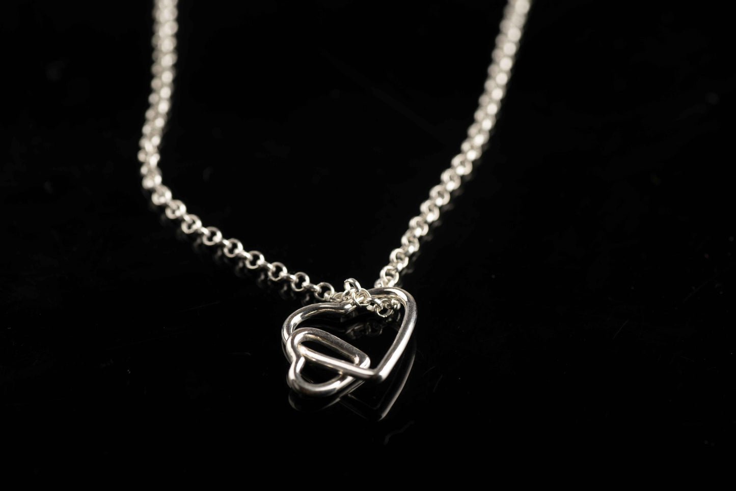 Sweet Hearts Pendent - Silver