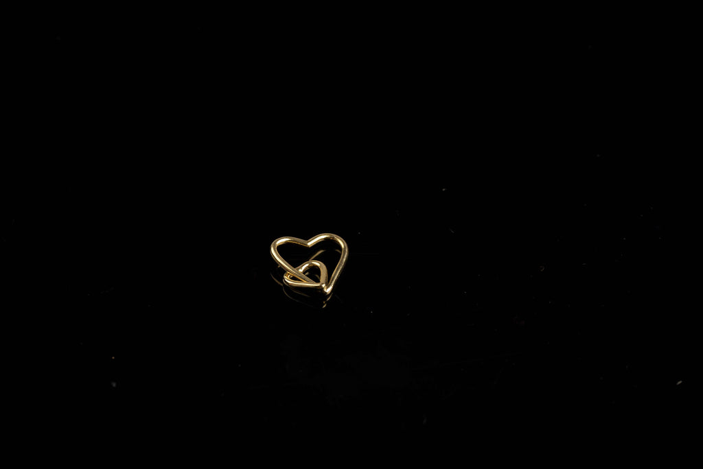 Sweet Hearts Pendant - Gold