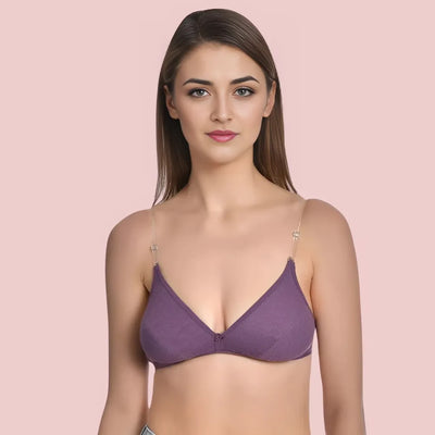 Bliss Wear Non-Wired Padded Bra Essentials – 6 Pack