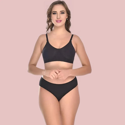Soft Ease Cotton Comfort – Bra & Panty Set (2-Pack)