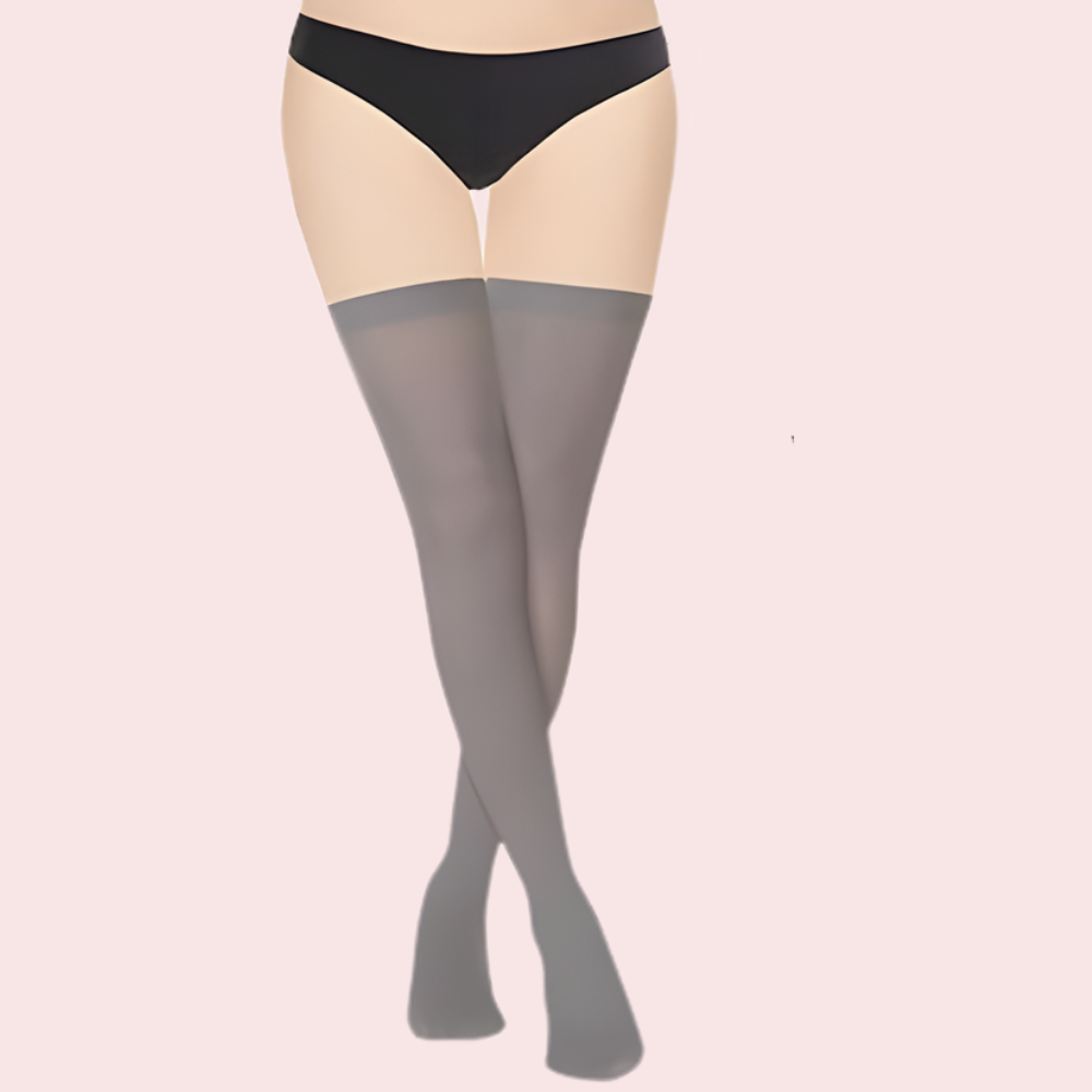 Soft Sheer Thigh-High Stockings – Pack of 2 (Brown & Grey Combo) – My Tiara