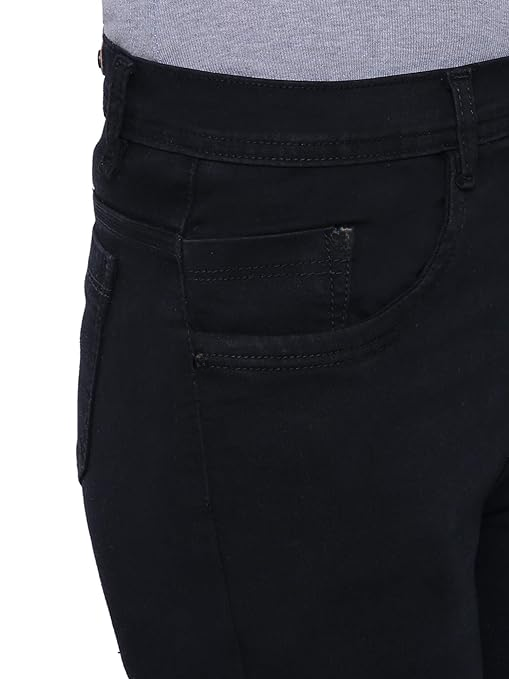 Black Slim Fit Stretchable Jeans